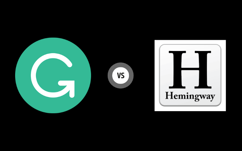 Grammarly vs hemmingway editor